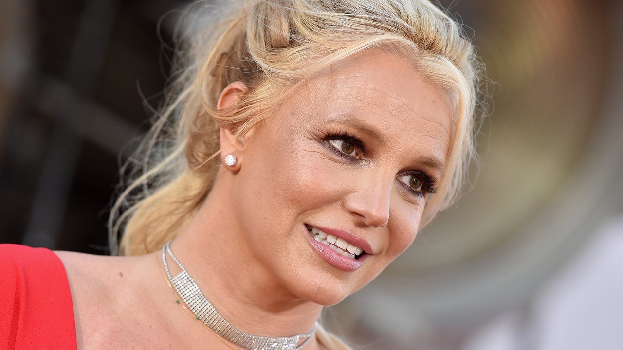 Britney Spears Debuts Red Snake Tattoo on Her Back Entertainment Tonight